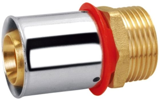 Đầu nối thẳng nén Brass Male Union Lắp PF3003