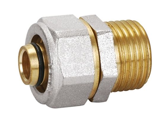 Phụ kiện đồng thau Pex-al-Pex PF5002 Nam Straight Union