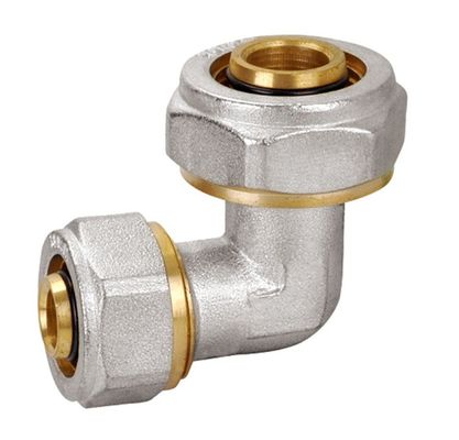 Kết nối nhanh Phụ kiện đồng thau PF5004 Ống đồng thau Khuỷu tay 90 độ