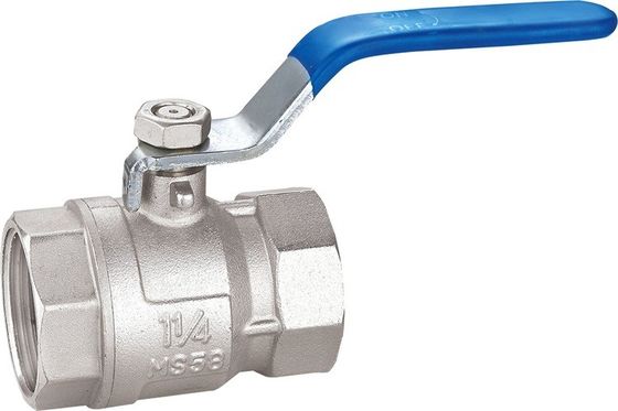 Van bi bằng đồng thau 1 inch 2 inch chống mài mòn với tay cầm bằng sắt