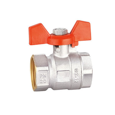 Van bi bằng đồng thau có ren 1 trong 3/4 BV1031-FF Áp suất danh nghĩa tối đa. 16 thanh