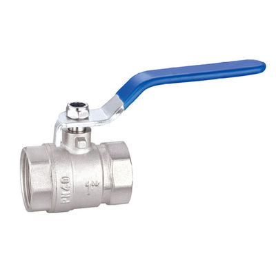Van bi bằng đồng thau mạ niken Van bi 1 inch 2 inch Sandblaster