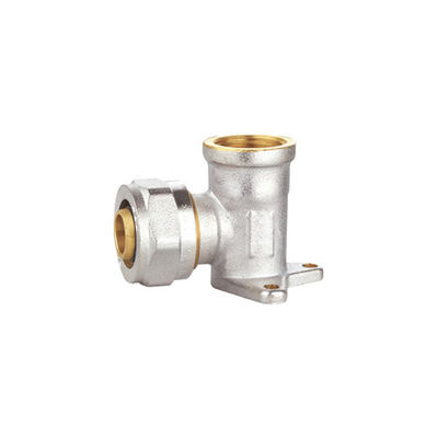 Nén đồng thau chống ăn mòn thích ứng 90 khuỷu tay tấm tường