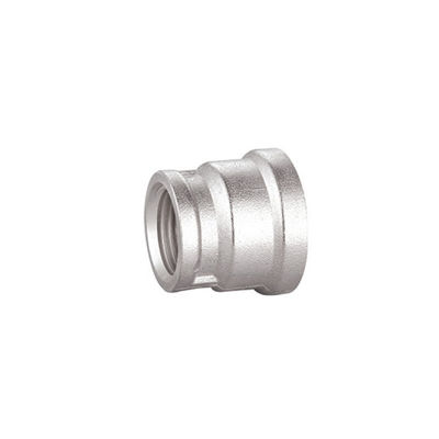Phụ kiện đồng thau 1/4 inch Đầu nối thẳng ống mạ Chrome BF4012