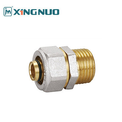 Áp lực Chrome mạ đồng nữ PEX nén 16-32MM PEX Fittings đồng nam Socket PEX Fitting