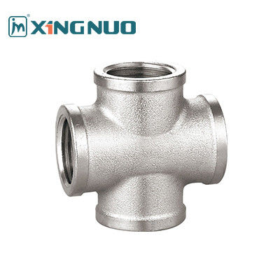 Công nghiệp loại blasting cát kết thúc Nickel plated đồng nén thiết bị ốc vít ống sắt đúc vật liệu ống dẫn nước