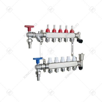 Áp suất định mức lên đến 6000 Psi Bộ góp bằng thép không gỉ với 2 đến 12 cổng và phạm vi nhiệt độ âm 40°C đến 400°C Được thiết kế cho và Vận hành