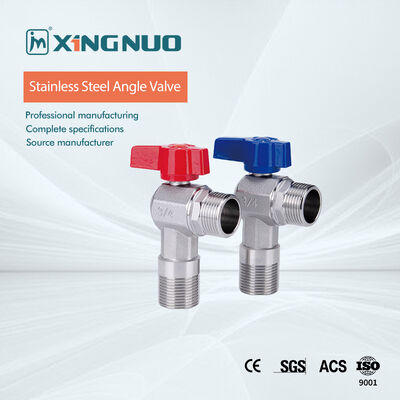 Van góc dừng bằng đồng OEM ODM Tay gạt đơn Lắp đặt dễ dàng Van chống ăn mòn cho hiệu suất lâu dài