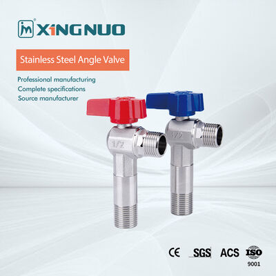 Van góc bằng đồng cho nhà bếp Áp suất đầu vào tối đa 10 Bar 145 Psi Thích hợp cho phân phối nước Thời gian lấy mẫu 3 ngày Loại hiện tại