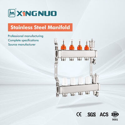Nhiệt độ lên đến 250 ° F Brass Manifold 4 Port Inch Size 3/4 × 16 2 3/4 × 16 3 3/4 × 16 4 Lý tưởng cho hệ thống kiểm soát chất lỏng